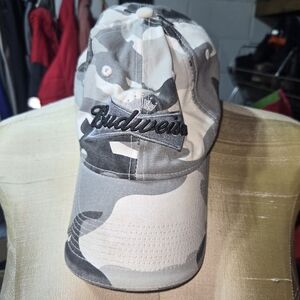 Budweiser Camo Baseball Cap